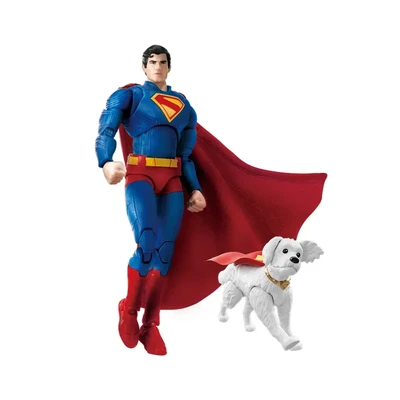 Gambar Blokees DC Champion Class Action Figure Superman 2025 Model Kit - Biru/Merah