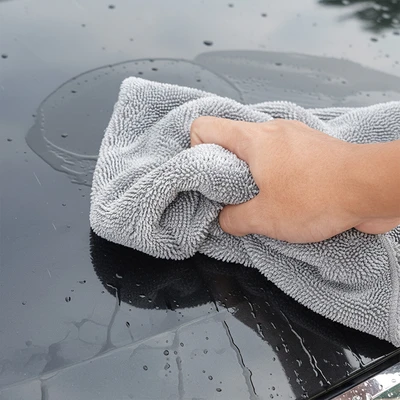 Gambar Proclean Kain Lap Pengering Mobil Microfiber - Abu-abu Tua