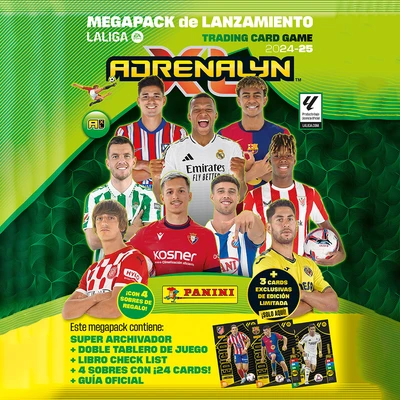 Gambar Panini Set Kartu Laliga 2024-2025 Adrenalyn Xl Megapack De Lanzamiento Random