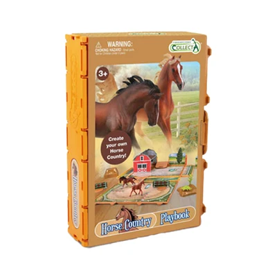 Gambar Collecta Playset Playbook Horse Country - Mix