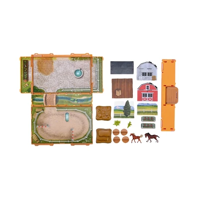 Gambar Collecta Playset Playbook Horse Country - Mix