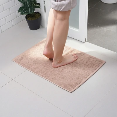 Gambar Informa Luna Keset Kamar Mandi Linen 40x60 cm - Cokelat Muda