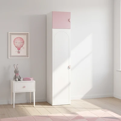 Gambar Informa Kaia Lemari Pakaian Anak 1 Pintu - Pink