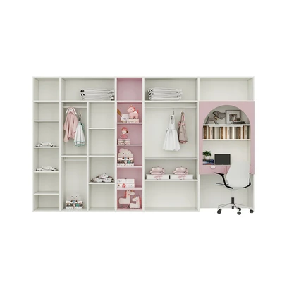 Gambar Informa Kaia Lemari Pakaian Anak 1 Pintu - Pink