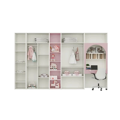 Gambar Informa Kaia Lemari Pakaian Anak 2 Pintu - Pink