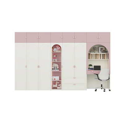 Gambar Informa Kaia Lemari Pakaian Anak 2 Pintu - Pink