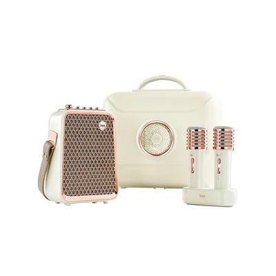 Gambar Divoom Songbird-HQ2 Set Speaker Karaoke - Putih
