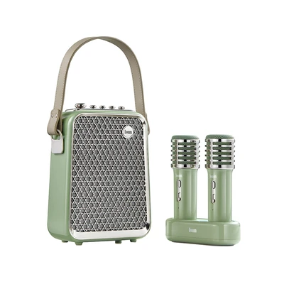 Gambar Divoom Songbird-HQ2 Set Speaker Karaoke - Hijau