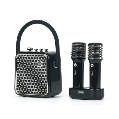 Gambar Divoom Songbird-SE Speaker Karaoke Bluetooth Dengan 2 Microphone - Hitam