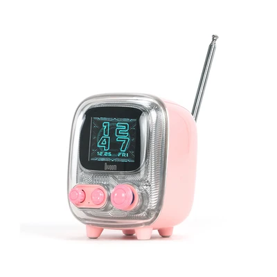 Gambar Divoom Tiivoo-2 Speaker Bluetooth Portable - Pink