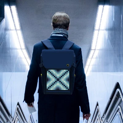 Gambar Divoom Pixoo Tas Ransel Ukuran M - Hitam