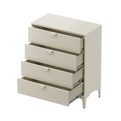 Gambar Informa Atlas Laci Penyimpanan 4 Tingkat - Krem Beige