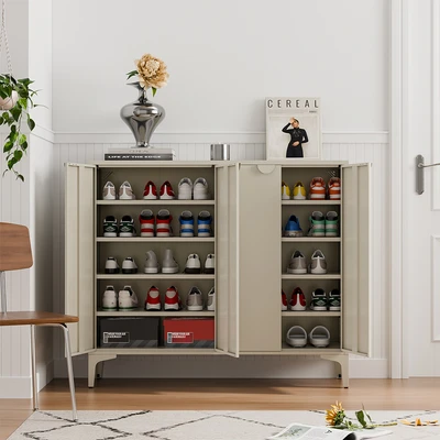 Gambar Informa Atlas Kabinet Sepatu 4 Pintu - Krem Beige