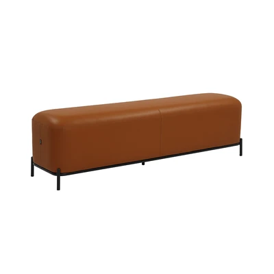 Gambar Informa Yora Bangku Bench Kulit - Cokelat