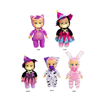 Gambar Imc Toys Boneka Cry Babies Tiny Cuddle Halloween Coney - Pink/putih
