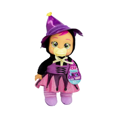 Gambar Imc Toys Boneka Cry Babies Tiny Cuddle Halloween Agatha - Ungu/hitam