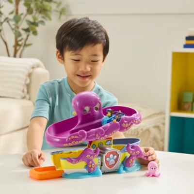 Gambar Paw Patrol Playset Pup Squad Octopus Rescue - Ungu