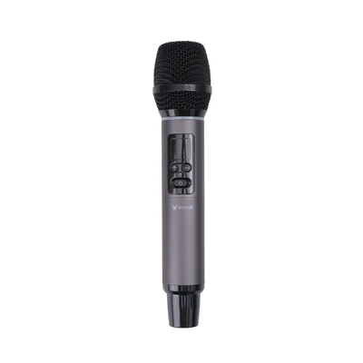 Gambar Sovox Microphone Wireless UHF Set 2 pcs - Abu-Abu