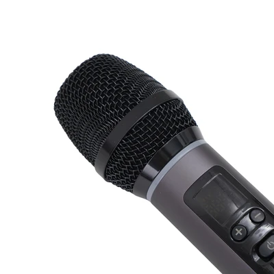Gambar Sovox Microphone Wireless UHF Set 2 pcs - Abu-Abu