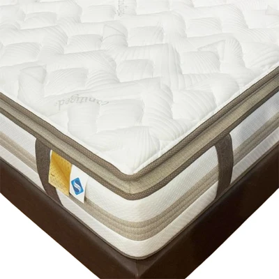 Gambar Informa Sleep 200x200x33 cm Ortholuxe Kasur Latex Pocket Springbed - Putih