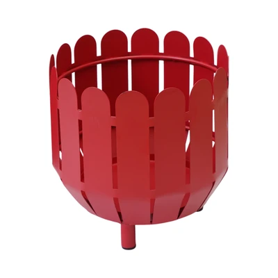 Gambar Informa Pot Tanaman Metal 25x25 cm Set 2 pcs - Merah