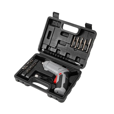 Gambar Maxbuilt Obeng Cordless 3.6V Set 26 Pcs - Abu-abu