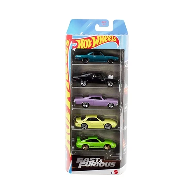 Gambar Hot Wheels Diecast Fast & Furious 2025 1:64 Set 5 pcs - Mix