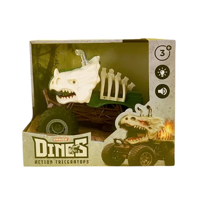 Gambar Cruzer Dinos Action Triceratops Friction - Mix