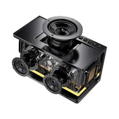 Gambar Sovox Speaker Bluetooth Container - Hitam