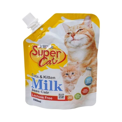 Gambar Super Cat Best In Show 150 ml Susu Kucing Adult & Kitten Lactose Free