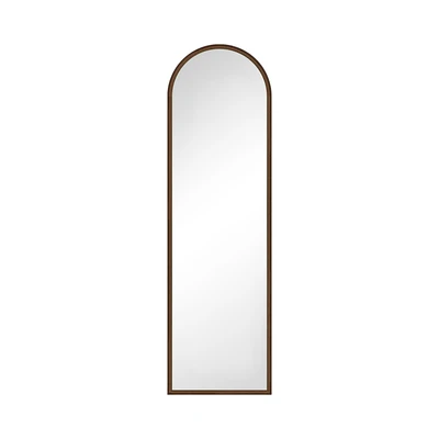 Gambar Informa Cermin Lantai Plastik Arch 50x3x150 cm - Cokelat Walnut