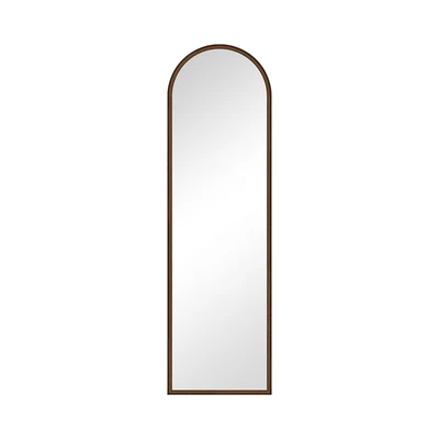 Gambar Informa Cermin Lantai Plastik Arch 50x3x150 cm - Cokelat Walnut