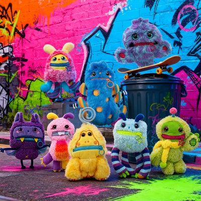 Gambar Reese Nomster Gantungan Kunci Pouch Mood Random