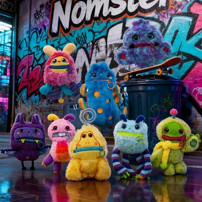 Gambar Reese Nomster Gantungan Kunci Pouch Mood Random