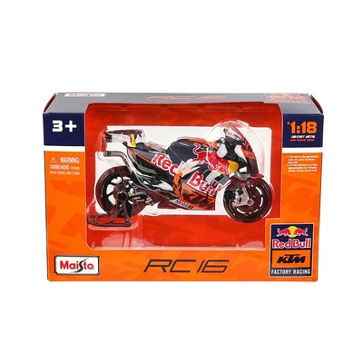 Gambar Top Gear Maisto Diecast Rc16 Motogp Redbull Ktm Factory 1:18 - Mix