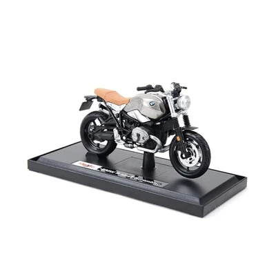 Gambar Top Gear Maisto Diecast Bmw R Nine T Scrambler 1:18 - Silver