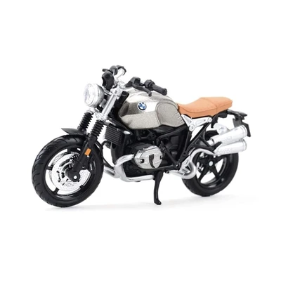 Gambar Top Gear Maisto Diecast Bmw R Nine T Scrambler 1:18 - Silver
