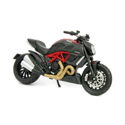 Gambar Top Gear Maisto Diecast Ducati Diavel Carbon 1:18 - Hitam