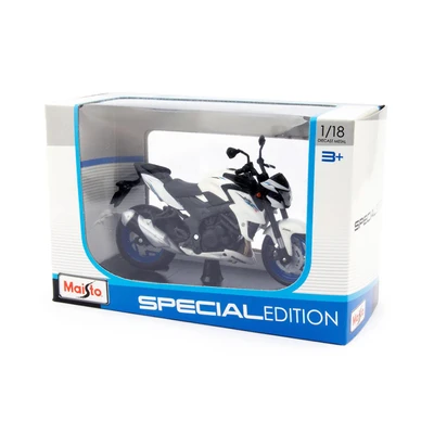 Gambar Top Gear Maisto Diecast Suzuki GSXS750 ABS 1:18 - Putih
