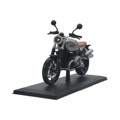 Gambar Top Gear Maisto Diecast BMW R NineT Scrambler 1:12 - Silver