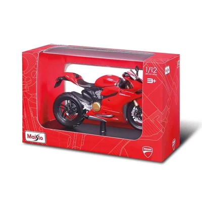 Gambar Top Gear Maisto Diecast Ducati 1199 Panigale 1:12 -  Merah