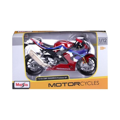 Gambar Top Gear Maisto Diecast Honda CBR 1000RRR Fireblade SP 1:12 - Merah/Biru