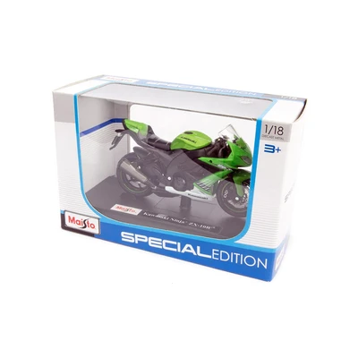 Gambar Top Gear Maisto Diecast Kawasaki Ninja Zx10r 1:18 - Hijau