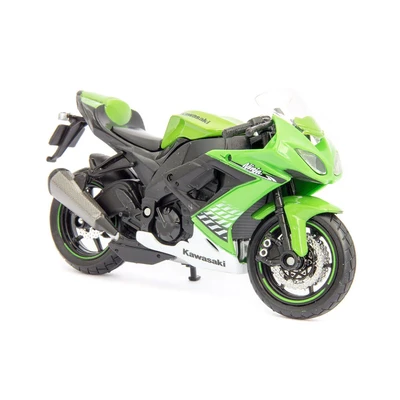 Gambar Top Gear Maisto Diecast Kawasaki Ninja Zx10r 1:18 - Hijau