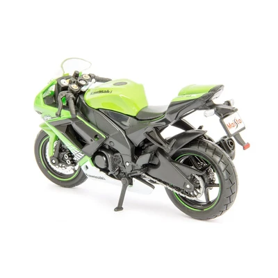 Gambar Top Gear Maisto Diecast Kawasaki Ninja Zx10r 1:18 - Hijau