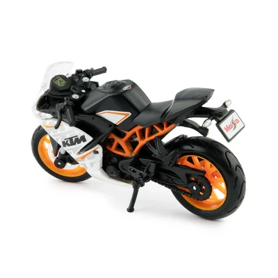 Gambar Top Gear Maisto Diecast KTM RC 390 1:18 - Putih/Hitam