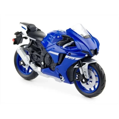 Gambar Top Gear Maisto Diecast Yamaha Yzfr1 2021 1:18 - Biru