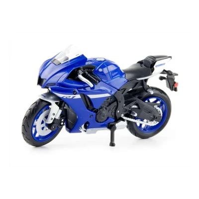 Gambar Top Gear Maisto Diecast Yamaha Yzfr1 2021 1:18 - Biru