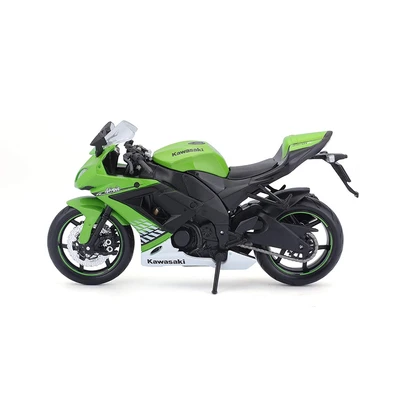 Gambar Top Gear Maisto Diecast Kawasaki Ninja Zx 10r 1:12 - Hijau
