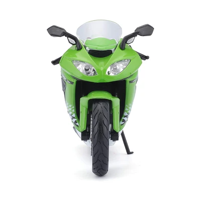 Gambar Top Gear Maisto Diecast Kawasaki Ninja Zx 10r 1:12 - Hijau